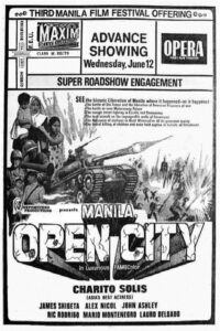 Manila, Open City